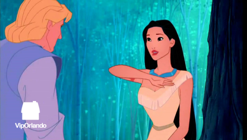 Las parejas más lindas de Disney: Pocahontas-John Smith